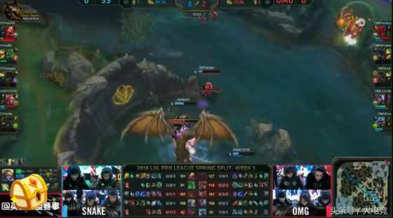 omgvssnake表演赛谁赢了2015 .11.22（LOL-LPL：圣枪哥三杀吸血鬼，Snake2比1拿下OMG豪取五连胜）-第3张图片-拓城游