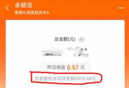 支付宝余额宝冻结的金额怎么拿出来（支付宝余额宝冻结资金怎么解开冻结 冻结的钱转出取出来方法）-第2张图片-拓城游