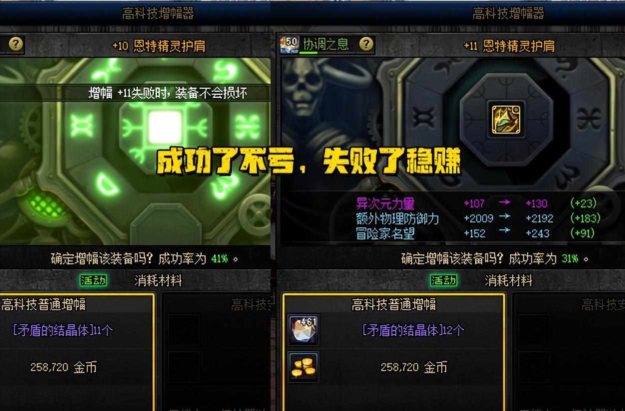 dnf矛盾的结晶体怎么获得（DNF：2000万一件红10！3种增幅途径一览，怎样选择最划算？）-第7张图片-拓城游