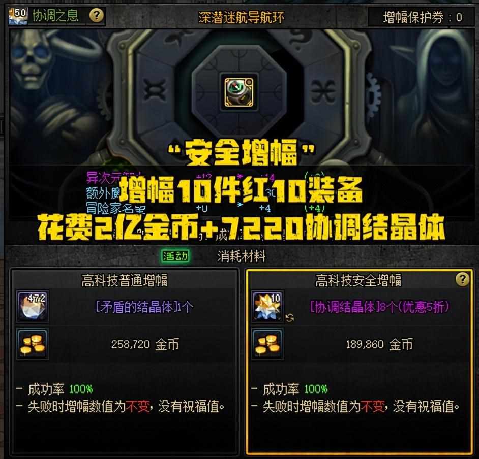 dnf矛盾的结晶体怎么获得（DNF：2000万一件红10！3种增幅途径一览，怎样选择最划算？）-第4张图片-拓城游