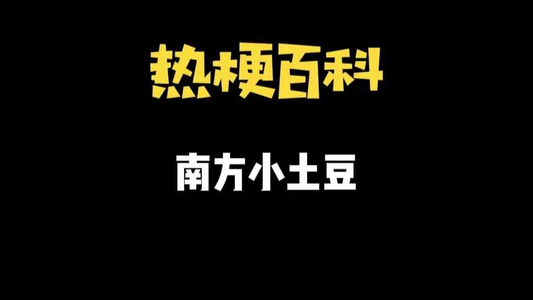 南方小土豆什么意（【热梗百科】“​南方小土豆”是什么梗？）-第2张图片-拓城游