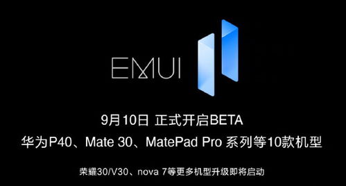 emui11内测申请入口进入方法（华为emui 11适配机型名单 emui11内测申请入口报名方式）