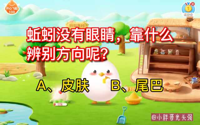 支付宝蚯蚓没有眼睛靠什么辨别方向呢-蚂蚁庄园2022年10月3日今日答案早知道（蚯蚓没有眼睛，靠什么辨别方向呢？是皮肤还是尾巴？蚂蚁庄园答案）-第3张图片-拓城游