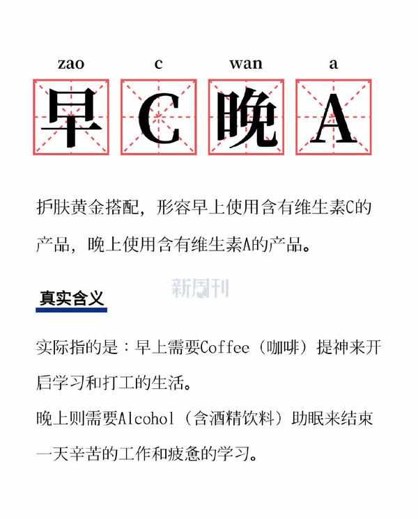 早c晚a什么意思有哪些搭配（“早C晚A”突然登上微博热搜 网友：这又是什么新梗？）-第3张图片-拓城游