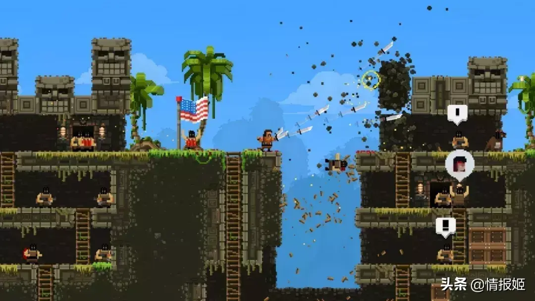 （这才是男人该玩的游戏——Broforce）-第4张图片-拓城游