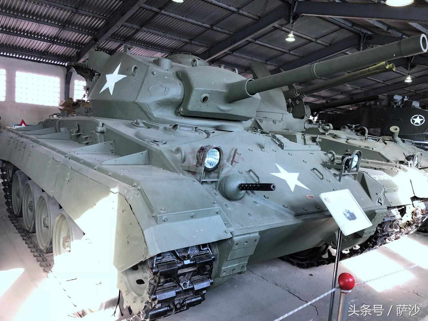 （二战最优秀的轻型坦克就是它：M24霞飞轻型坦克）-第6张图片-拓城游