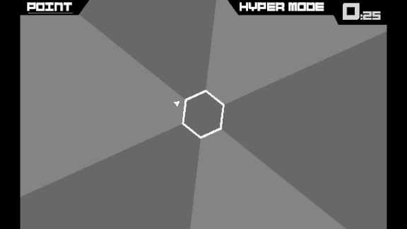挑战最难的游戏游戏说明（迷幻又魔性的极简躲避小游戏《超级六边形》测评）-第7张图片-拓城游