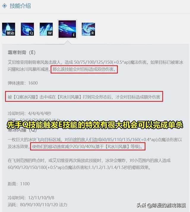 LOL冰晶凤凰打法、攻略。（LOL:放得好不如接的准——百分百必中连招吸铁石流冰晶凤凰攻略）-第3张图片-拓城游