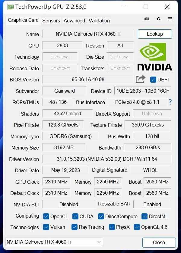 （耕升RTX 4060 Ti追风显卡评测 入门首选实用至上）-第16张图片-拓城游