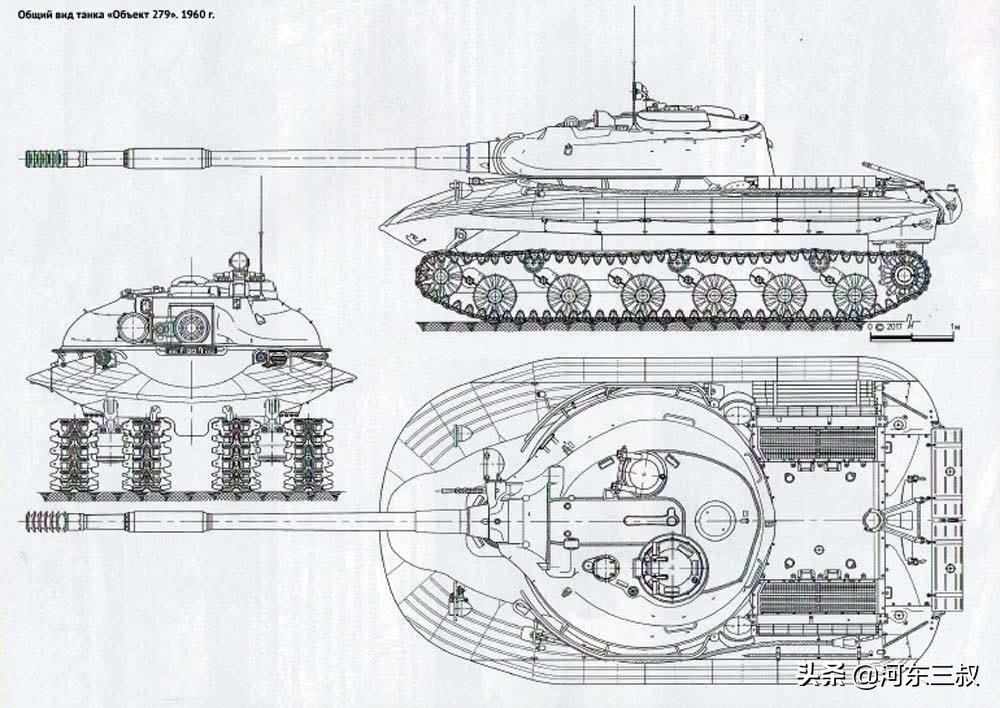 网络语279什么意思（专为核大战而生的279工程，四履带、半自动装弹重型坦克）-第9张图片-拓城游