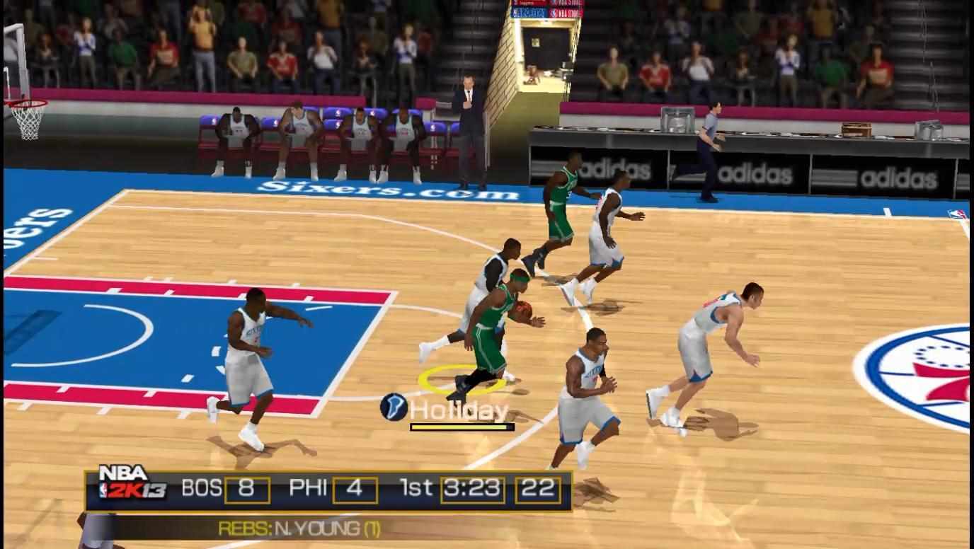 NBA2k13跟NBA2Konline有什么区别呢（安卓PSP模拟器评测：NBA2K 13）-第4张图片-拓城游