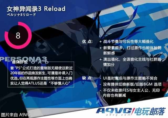 PSP《女神异闻录3》怎么玩？（《女神异闻录3 Reload》评测 补课优选但仍不够懂人心）-第11张图片-拓城游