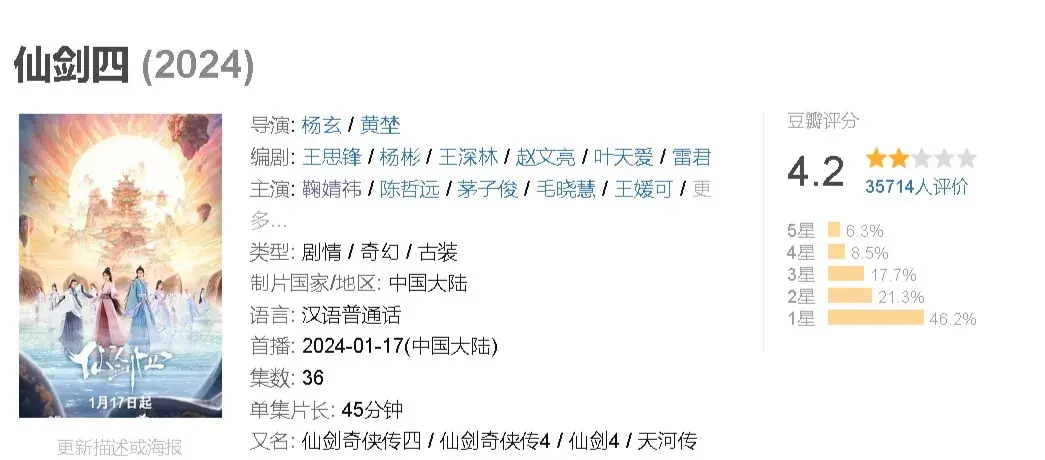 仙剑奇侠传5有多少结局，有没有完美结局，所有结局条件是什么，最好的是哪个结局？（仙剑系列豆瓣评分，一最经典，三最好看，最差的是古力娜扎版的五）-第4张图片-拓城游