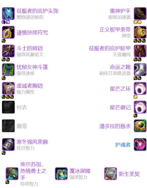 魔兽世界怀旧服黑翼之巢奶骑需要什么装备_魔兽世界怀旧服奶骑BWL毕业装备（奥杜尔毕业装推荐之奶骑篇）-第3张图片-拓城游