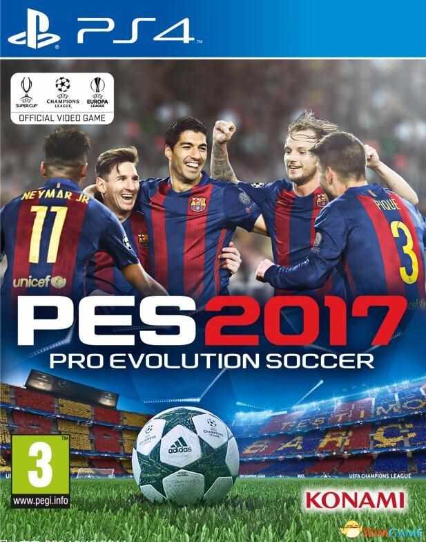 《实况足球2017（PES2017）》按键及花式假动作操作教程（科乐美公布《实况足球2017》封面图 巴萨全明星）-第3张图片-拓城游