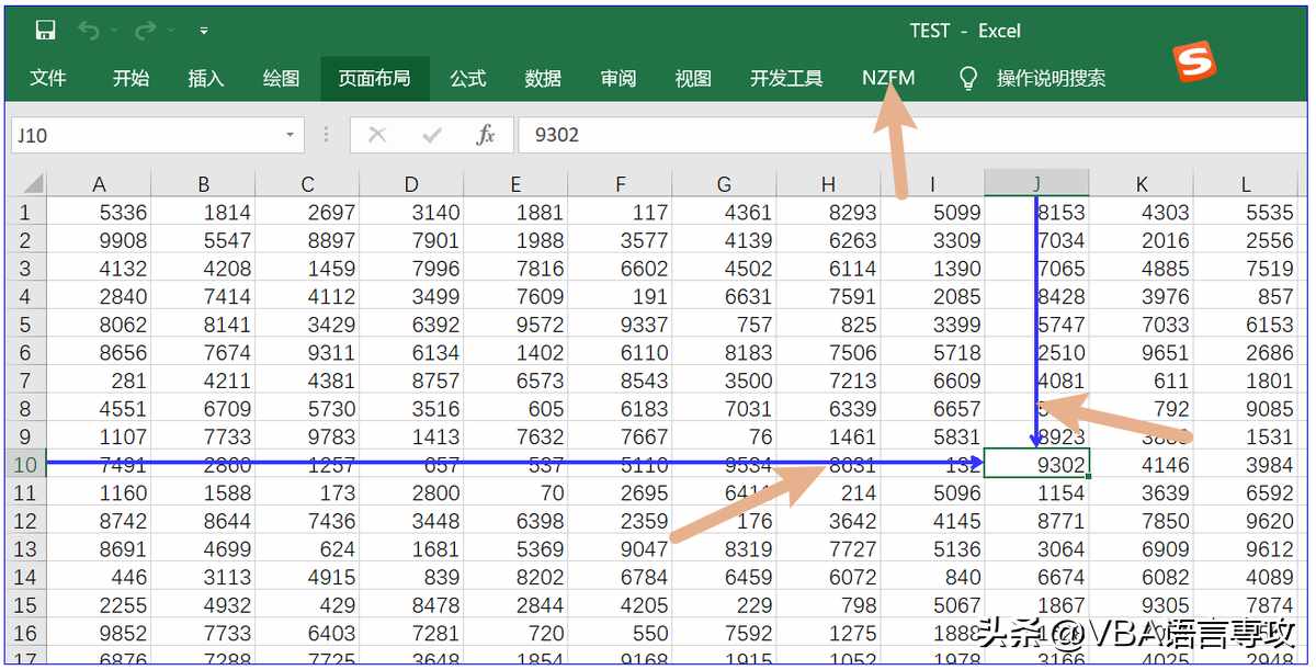 怎么设置打字的时候光标跟随？（VBA_NZ系列工具NZ11:VBA光标跟随策略）-第5张图片-拓城游